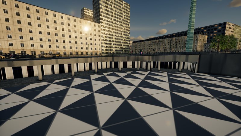 Sergels torg in the game