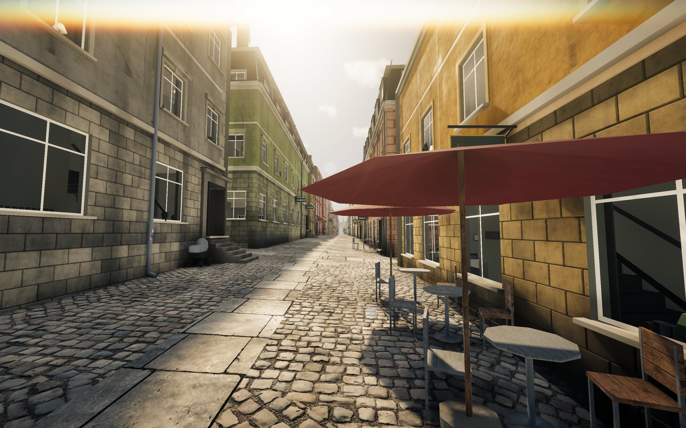 Stora Nygatan in Gamla stan in the game